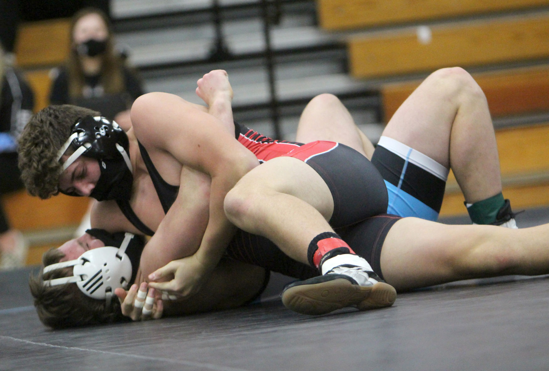Division 1 prep wrestling sectionals at Eau Claire North 1-30-21